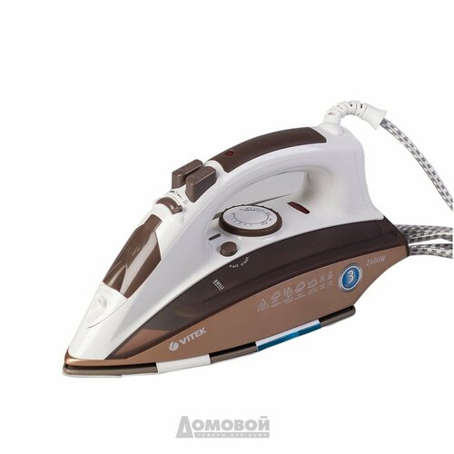 Утюг Vitek 2200 Вт подошва UltraCare 836000₽