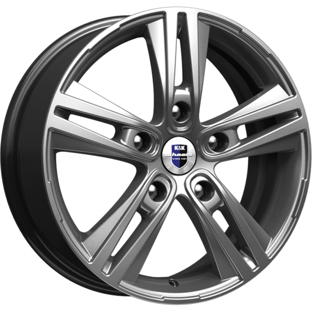 K&K Прайм 6.5X17 5X139.7 ET40 98.1 Платинум (Продажа по 4 шт.) На Ниву