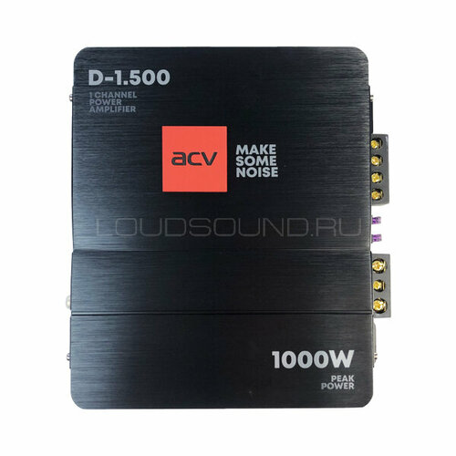 ACV D1500 - автомобильный усилитель мощности 6528₽