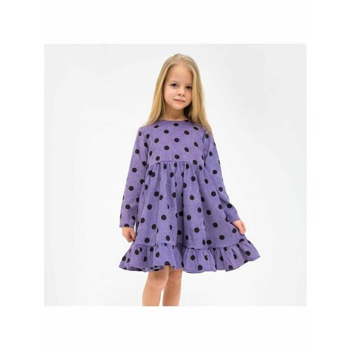 фото Платье kaftan, размер 98/104, фиолетовый