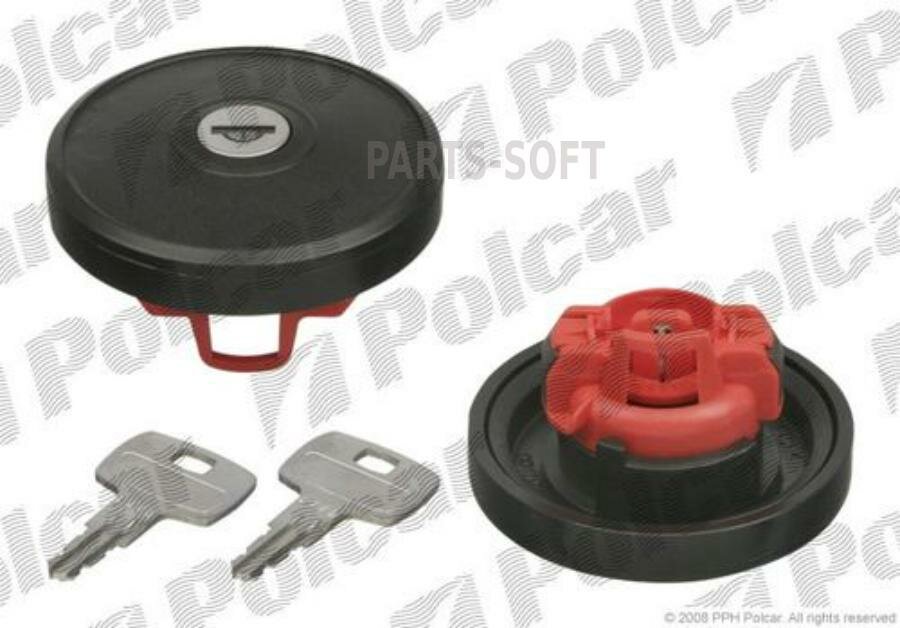 POLCAR A6242X Крышка бака топливного CITROEN C2, C3 (дизель) с ключами POLCAR