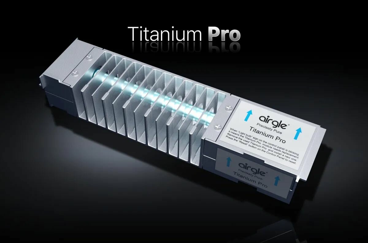 Фильтр Titanium Pro Airgle AF600T для AG600 (Антибактериальный с УФ-лампой)