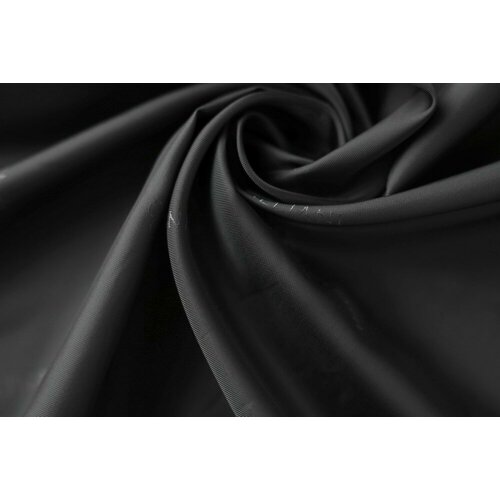 Ткань подклад темно-серый из вискозы