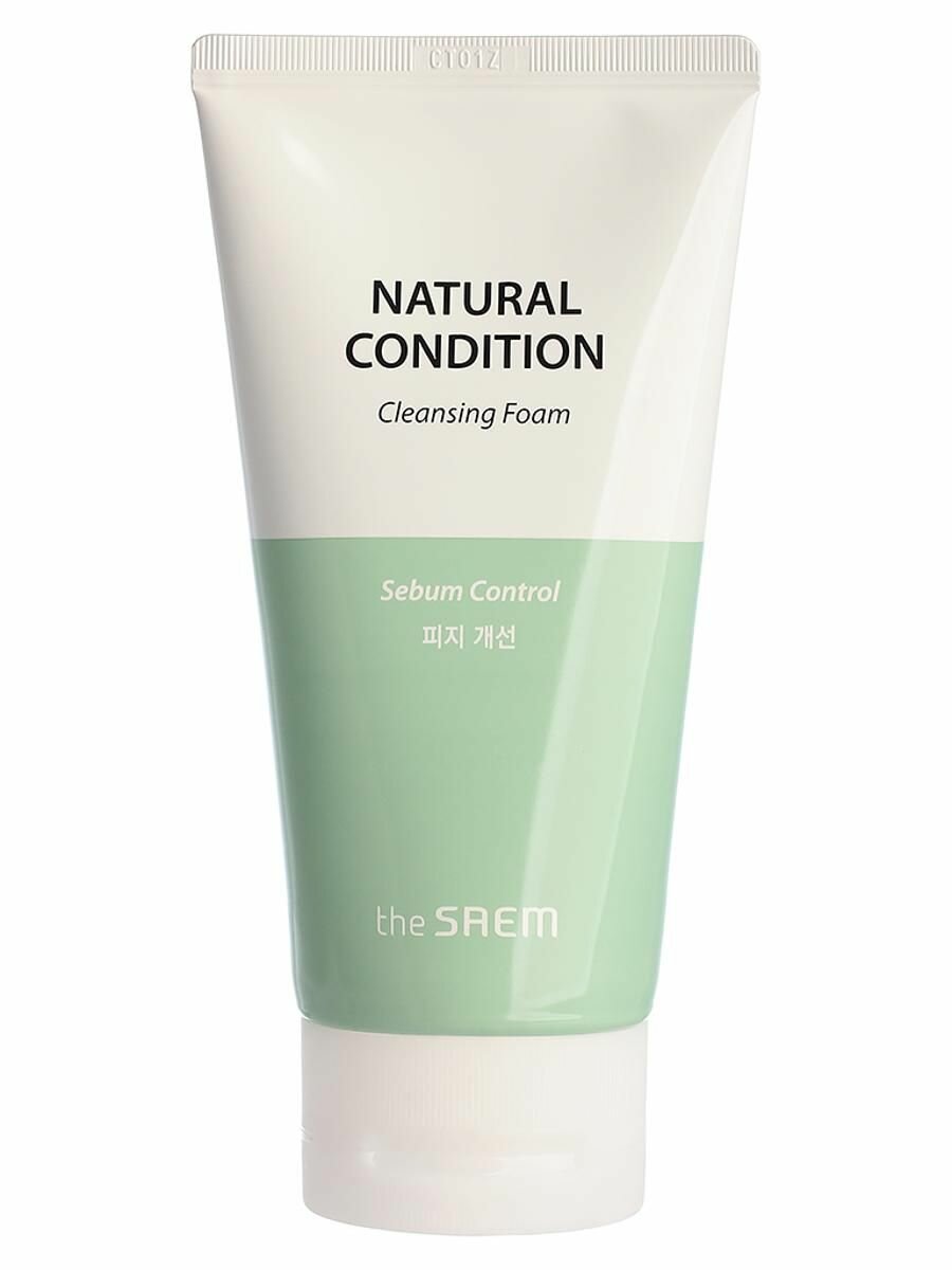 Пенка, 150 мл, Natural Condition Cleansing Foam (Sebum Control), THE SAEM