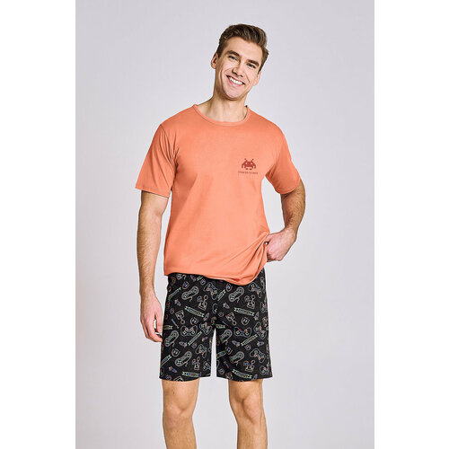 Пижама Taro, размер XXL, оранжевый пижама taro брюки футболка размер xxl оранжевый