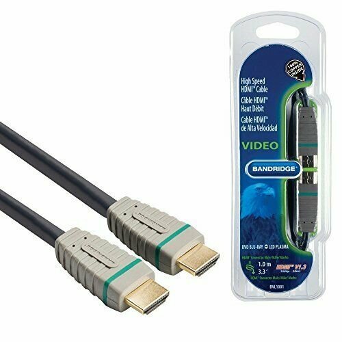 HDMI кабель 1.0 метр Bandridge BVL1001