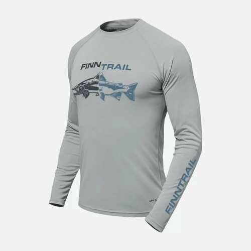 Лонгслив Finntrail WAVE FISH GREY 6611 XXXL
