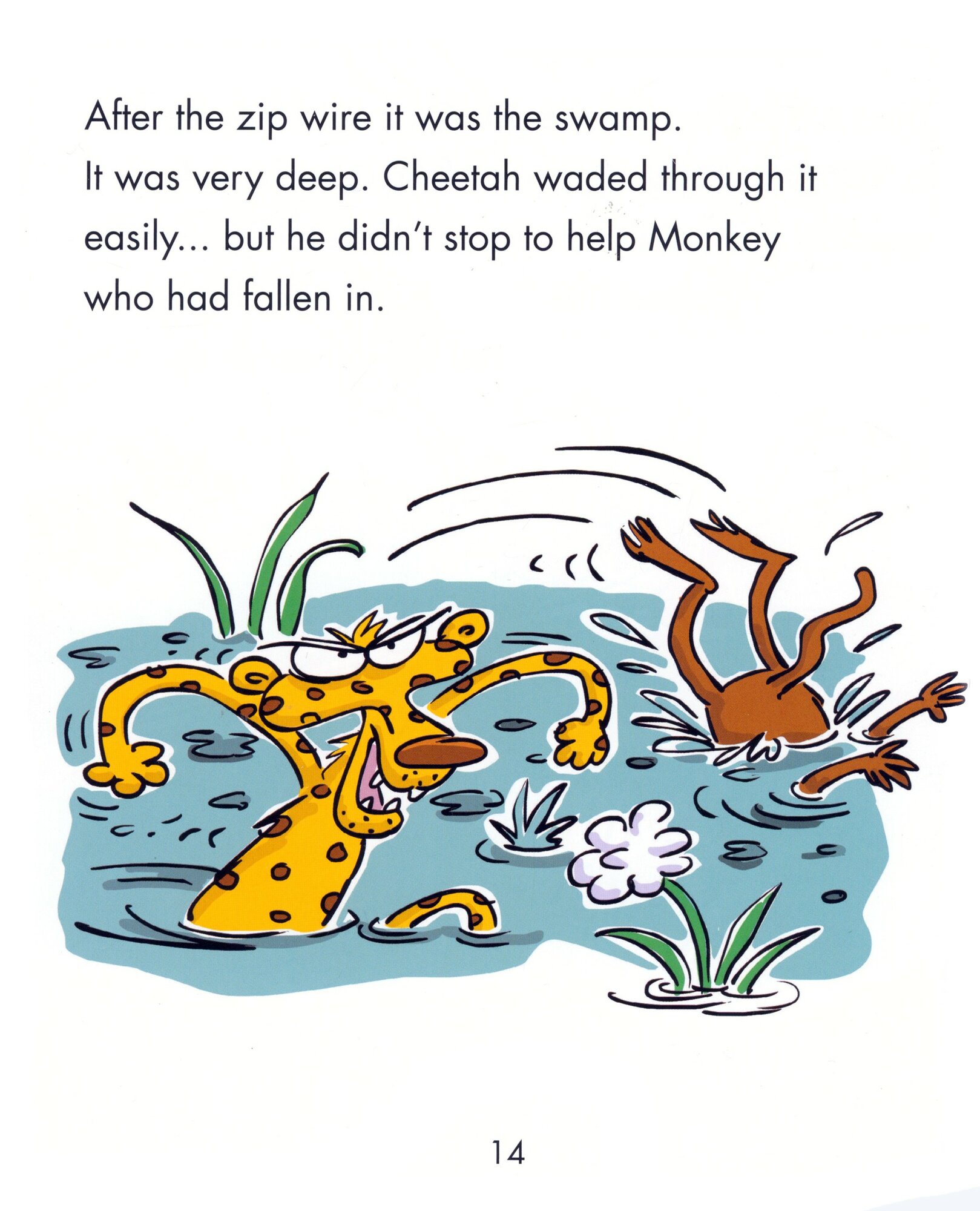 Cheetah Learns to Play Nicely - A book about being a good sport - фото №2