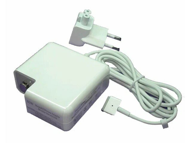 Блок питания (сетевой адаптер) для ноутбуков Apple 16.5V 3.65A 60W MagSafe2 T-shape REPLACEMENT