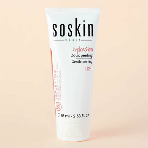Soskin крем-эксфолиант для всех типов кожи HYDRAGLOW GENTLE PEELING, 75 мл