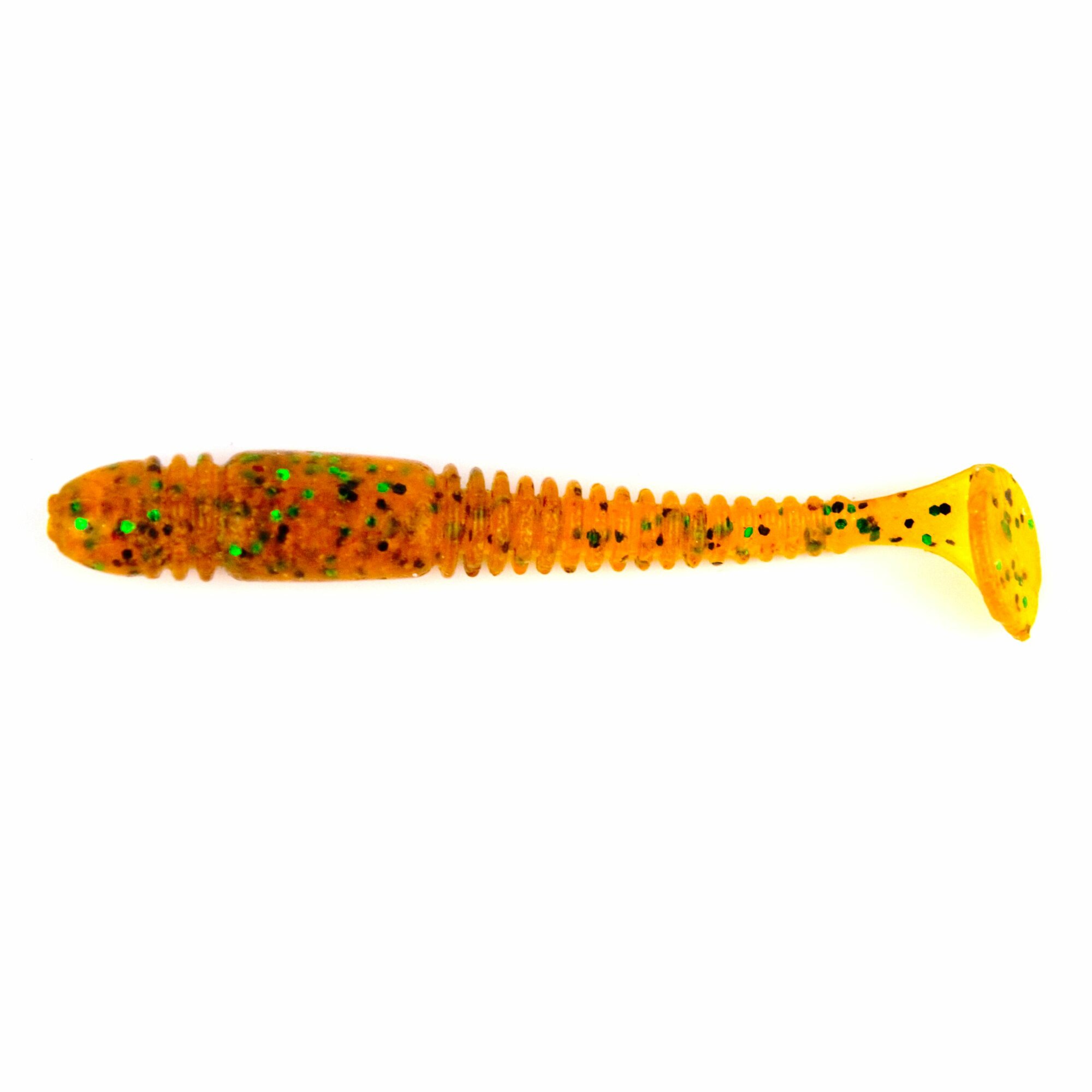 Силиконовая приманка. Виброхвост Soft Lures 7,4см (2.9 дюйма) 2,6гр. Цвет: # 004. 6шт