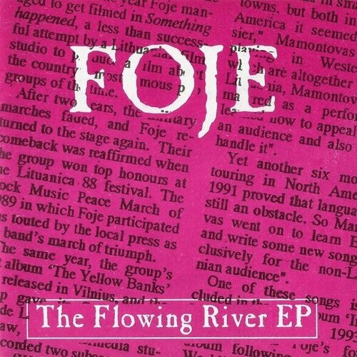 Компакт-диск Warner Foje – Flowing River EP