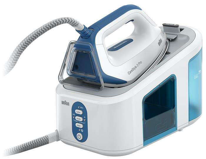 Парогенератор BRAUN CareStyle 3 IS3157BL (Цвет: Белый / Голубой) — фото 1