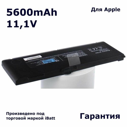 Аккумулятор iBatt 5600mAh, для A1382 661-5476 iB-A436