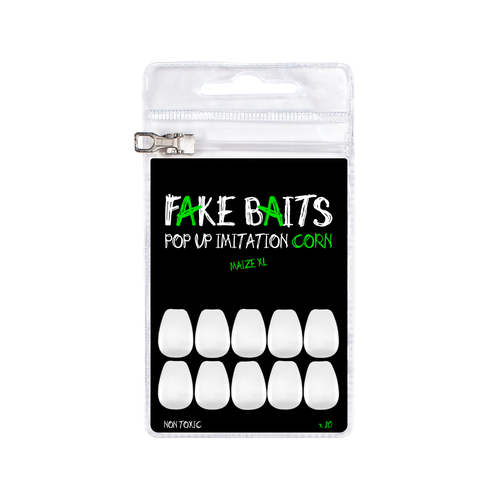 Искусственная кукуруза плавающая Fake Baits XL белая