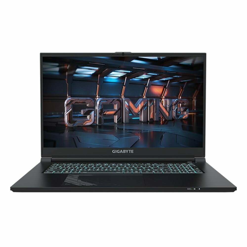 GIGABYTE G7 MF, 17.3" (1920x1080) IPS 144Гц/Intel Core i5-12500H/16ГБ DDR4/512ГБ SSD/GeForce RTX 4050 6ГБ/Без ОС, черный (MF-E2KZ213SD)