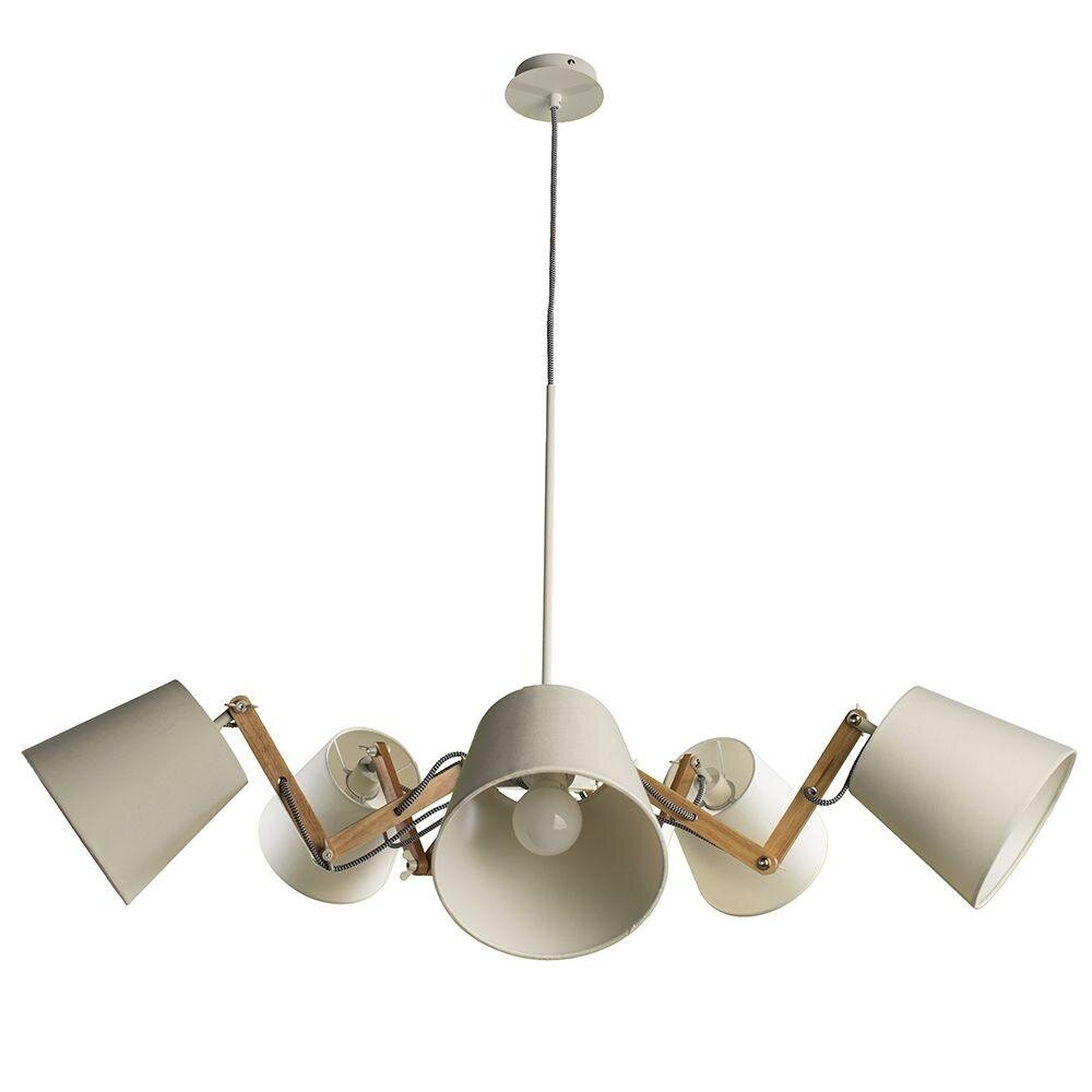Подвесная люстра Arte Lamp Pinoccio с поддержкой Алиса A5700LM-5WH-A - фото №4