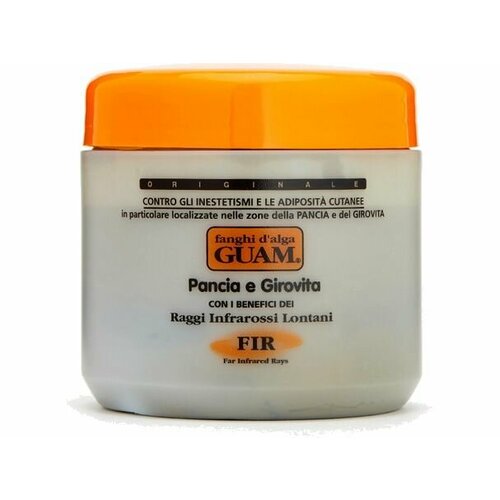 Маска моделирующая для живота и талии с микрокристаллами Турмалина GUAM FIR 16322₽