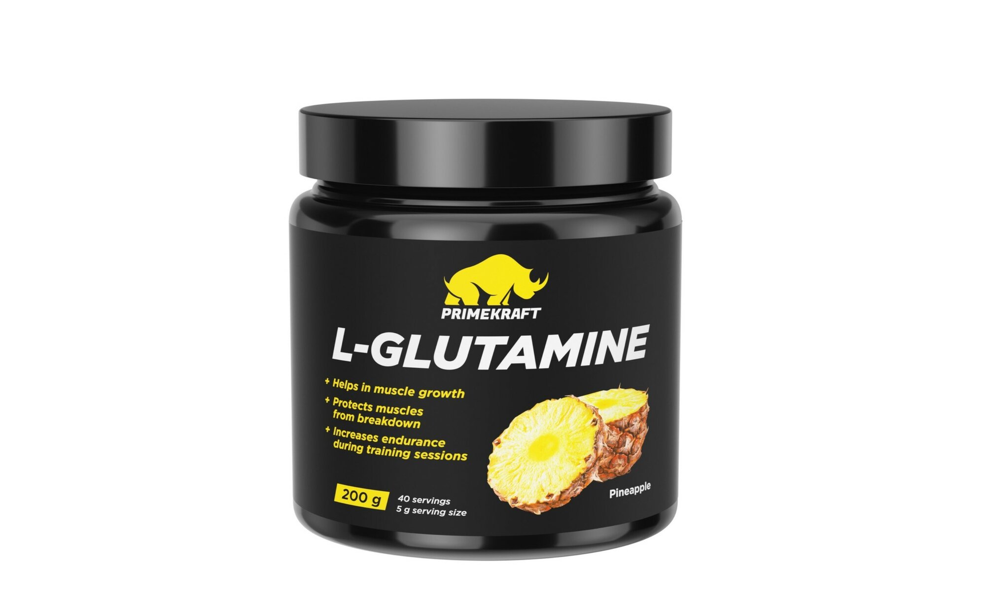 Prime Kraft L-Glutamine 200g (Ананас)