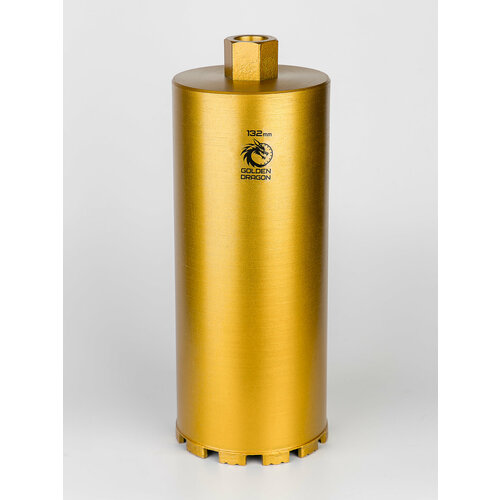 Коронка алмазная М22 132/350 по бетону Golden Dragon
