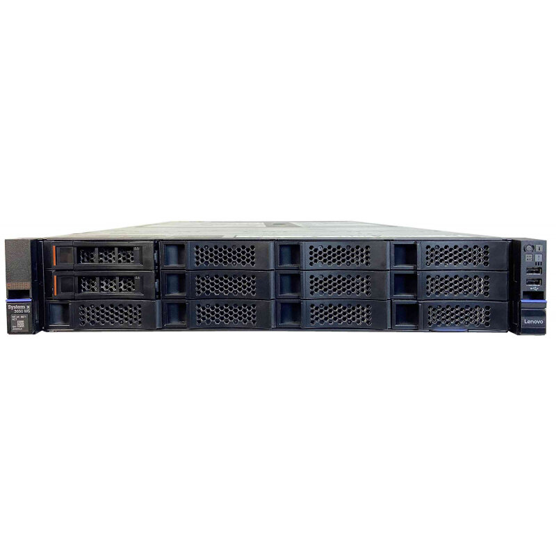 Сервер IBM x3650 M5 12LFF 2xE5-2680v4 128GB, 530-8i