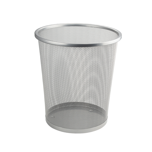 Ведро круглое 12 л сетчатое офисное металлическое без крышки 1339₽