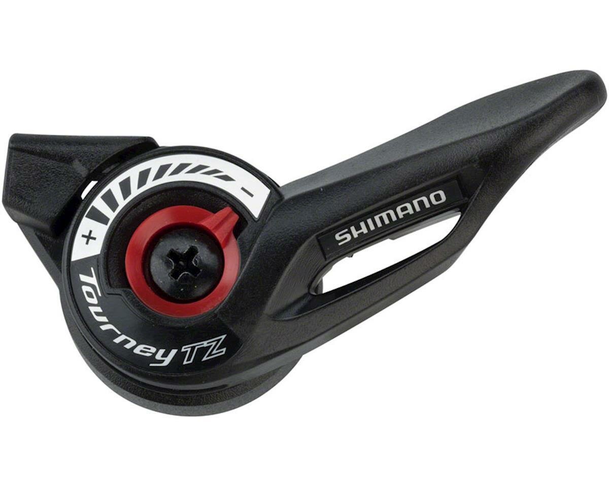 Манетка-шифтер Shimano TZ500, 3 ск, безиндексная (OEM без упаковки)