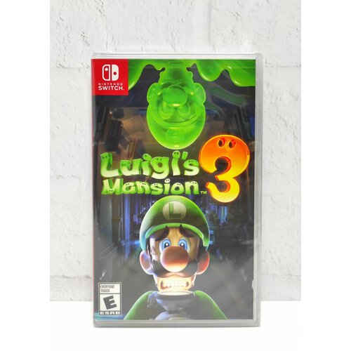 Luigis Mansion 3 Видеоигра на картридже Nintendo Switch