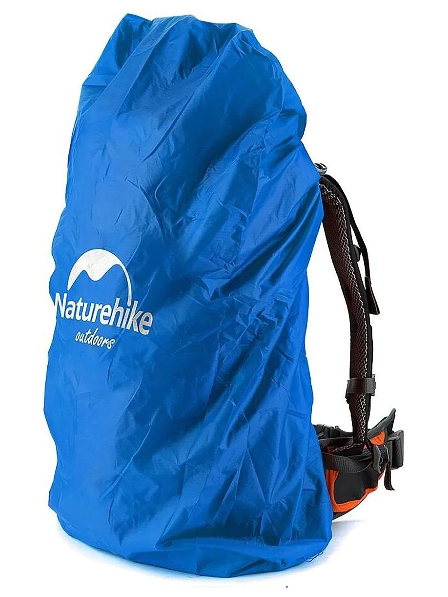 Чехол от дождя Naturehike Backpack Covers M 30-50L Blue