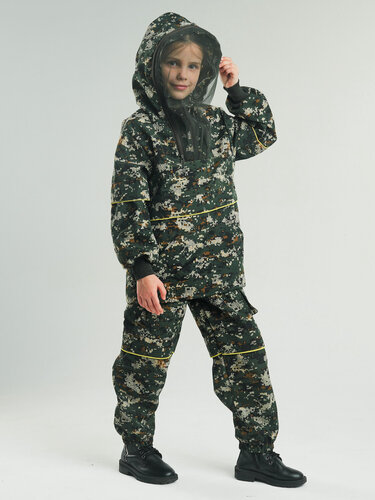 Изображение товара Восток-текс /Костюм антимоскитный детский летний камуфляжный для охоты и рыбалки защита от клещей