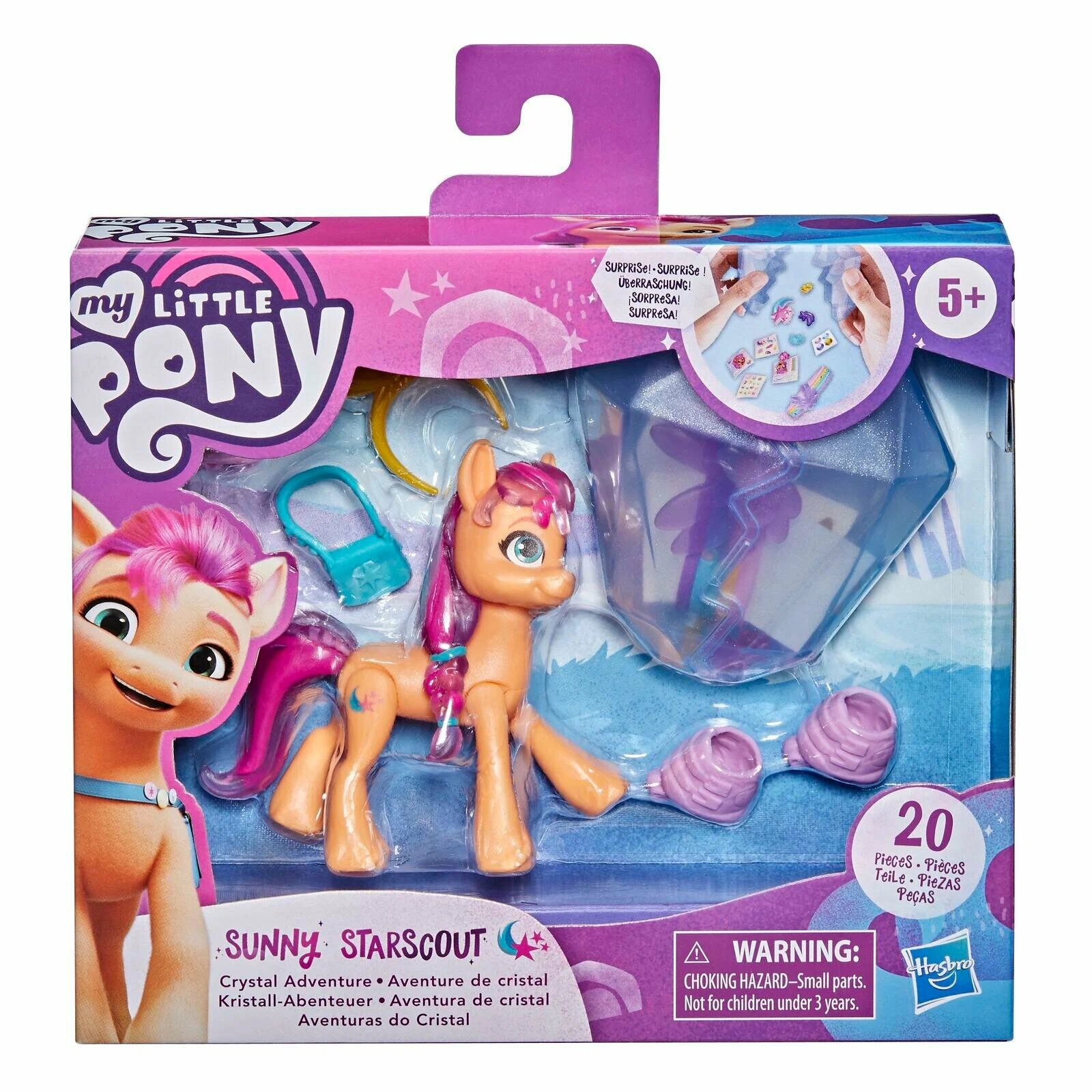 Игровой набор My Little Pony Алмазные приключения Санни F2454, 20 дет.