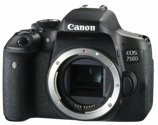 Фотоаппарат Canon EOS 750D Body, черный