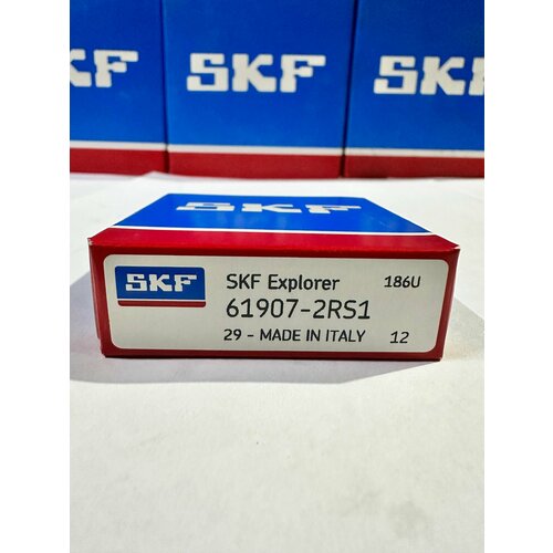 Подшипник SKF 61907 2RS1 (6907 2RS) Made in italy