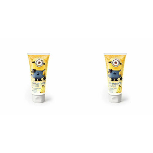 Зубная паста Гадкий Я, детская Банан, 60 мл, 2 уп