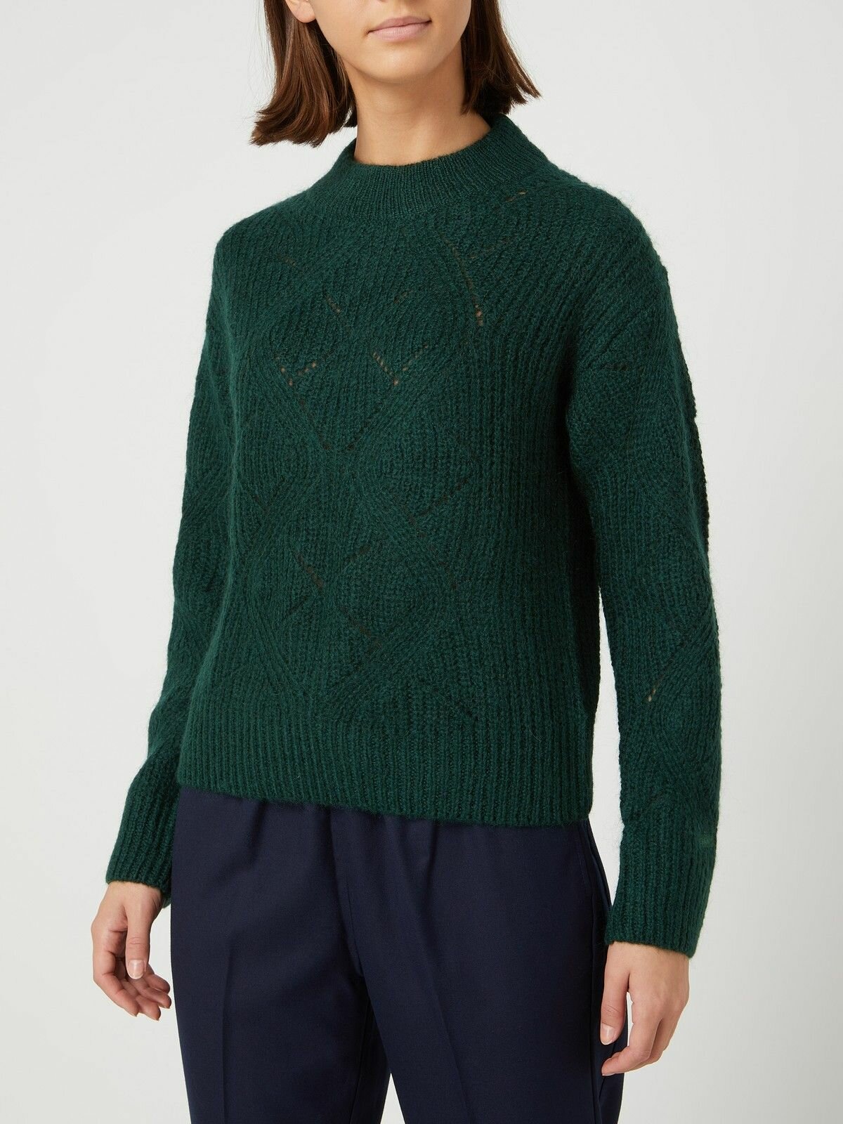 Джемпер GANT WOOL MOHAIR POINTELLE CREW