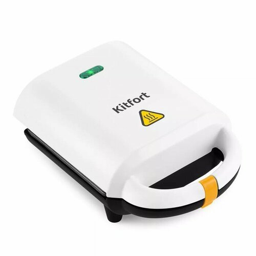 Вафельница электрическая Kitfort КТ-1695 460 Вт бельгийские белая 495000₽
