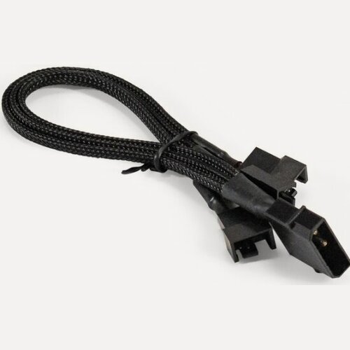 Изображение товара Разветвитель питания для корпусных вентиляторов Exegate EX-CC-PSU-3xF Molex/3x3/4pin, все разъемы имеют 2 контакта