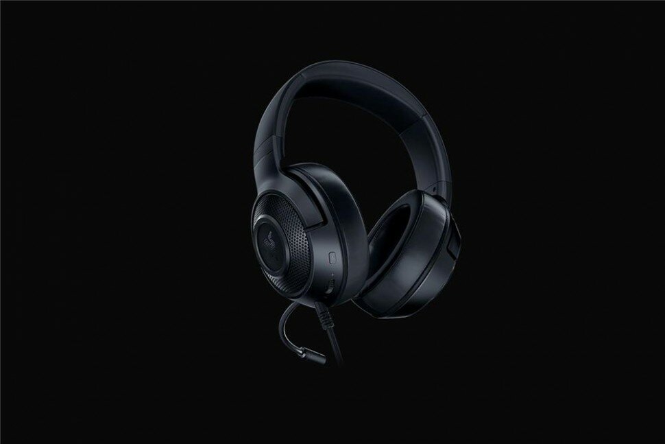 Гарнитура игровая RAZER Kraken X, для компьютера, мониторы, черный [rz04-02890100-r3m1] - фото №19