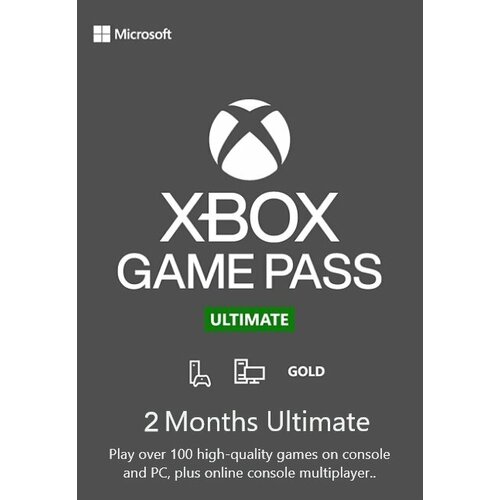 Подписка Xbox Game Pass Ultimate на 2 месяца