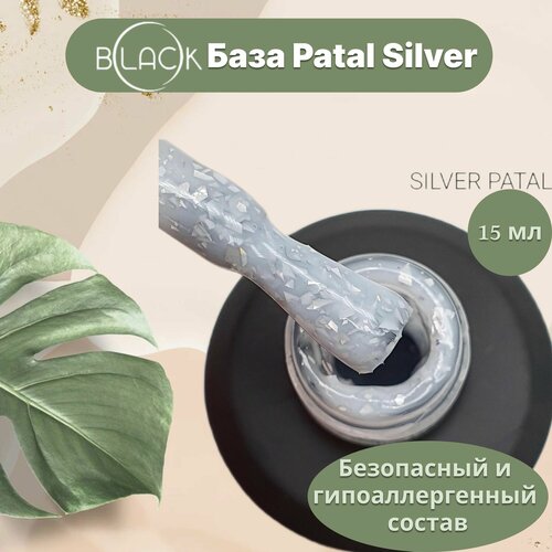 База для гель лака Patal Silver 15 мл Black Professional 950₽