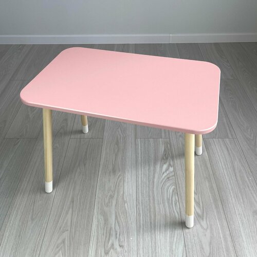 Детский стол прямоугольный розовый 2700₽