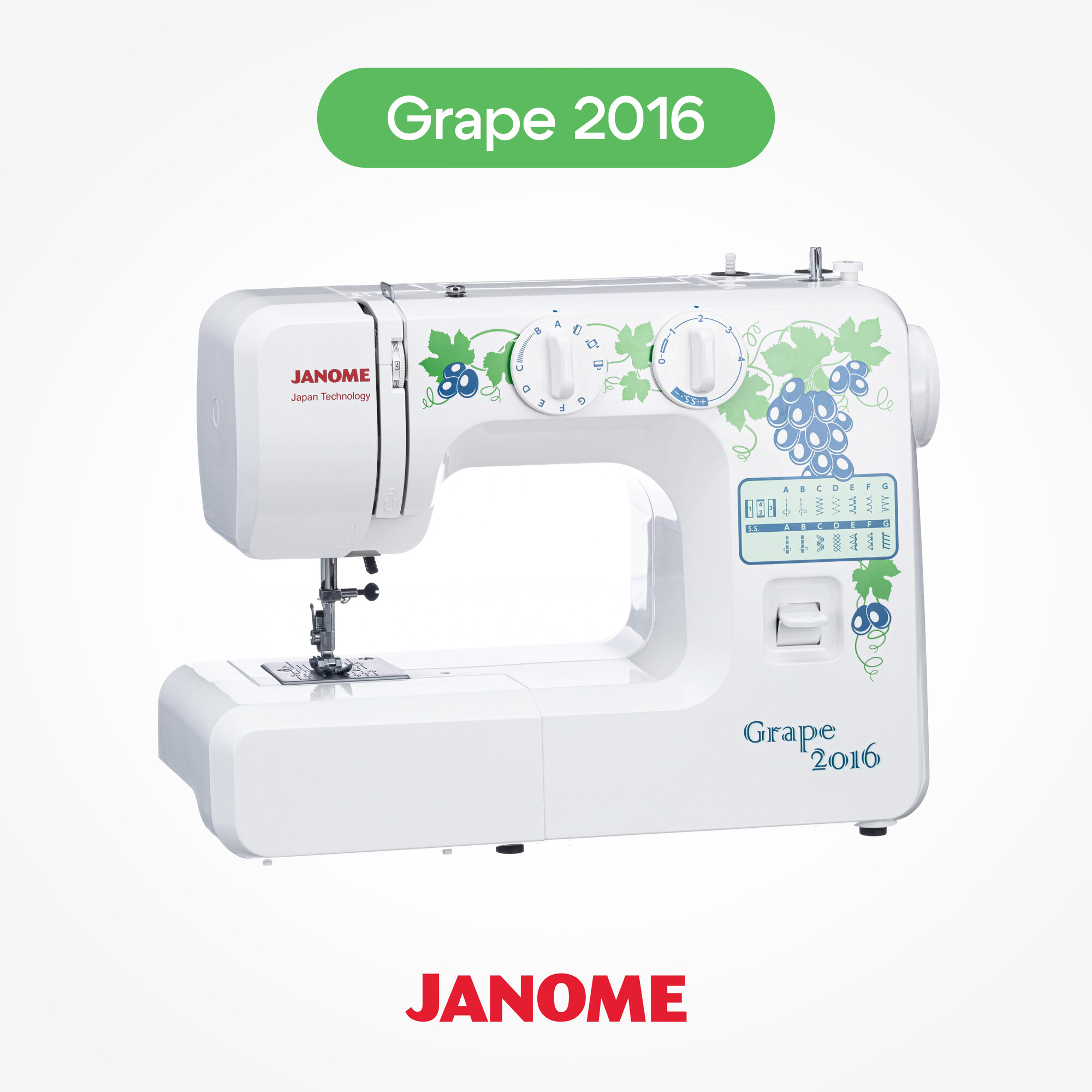 Швейная машина Janome Grape 2016