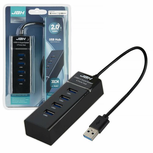 Разветвитель USB HUB USB на 4 USB 20 H-02 JBH 69900₽