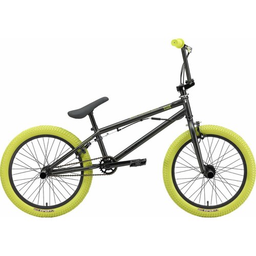 Велосипед Stark Madness BMX 3 (2024) (Велосипед Stark'24 Madness BMX 3 антрацитовый мат/антрацитовый глянц, зеленый/хаки, HQ-0014145)