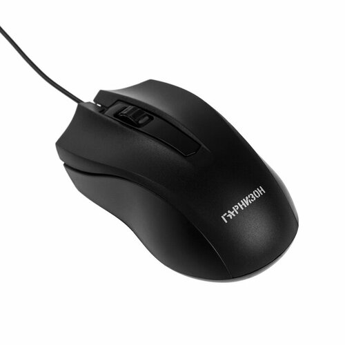 Мышь Гарнизон GM-115 проводная оптическая 800 dpi USB черная комплект из 4 шт 242600₽