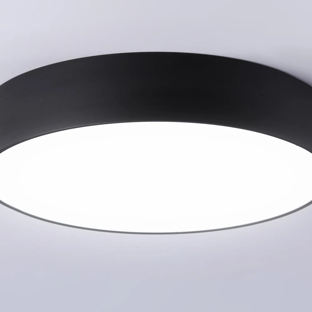Потолочный светодиодный светильник FV5526 BK черный LED 35W 4200K D300*58 (Без ПДУ)