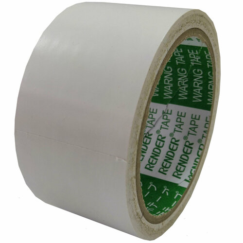 Сигнальная клейкая лента для разметки пола Sm Chemie 3103, 50 мм х 16,5 м, односторонняя, белая I для маркировки I оградительная I разметочная