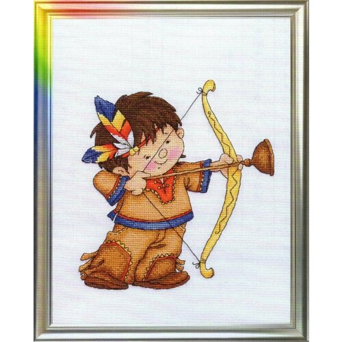 Зоркий глаз #Д-039 ЛанСвит Набор для вышивания 20 x 25 см Счетный крест