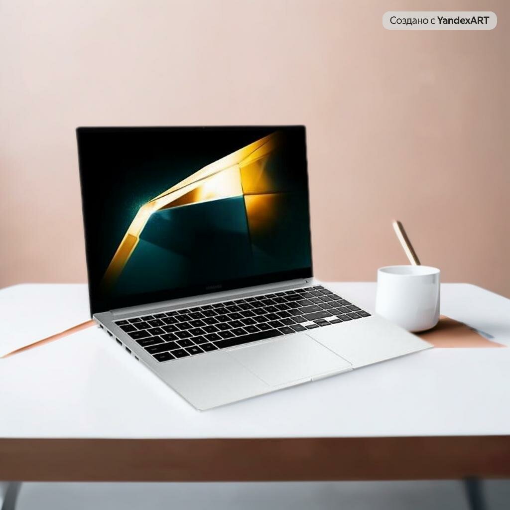 15.6" ноутбук Samsung Galaxy Book4 15.6 Silver NP750XGK-KS2US FHD [1920х1080] Ultra 7 150U 16 Gb LPDDR4x 512gb SSD M.2 Intel Graphics Win11 Home