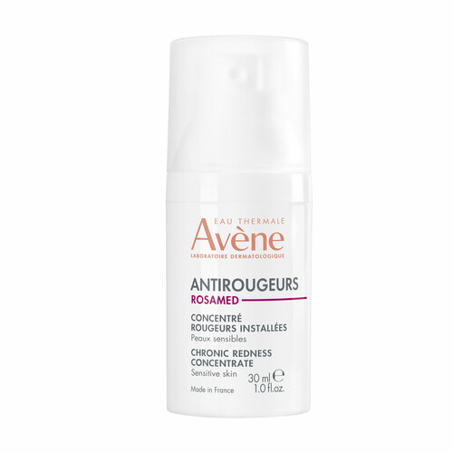 AVENE ANTIROUGEURS Rosamed Концентрат для кожи, склонной к покраснениям, 30 мл avene antirougeurs clean молочко против покраснений кожи лица освежающее очищающее 200 мл